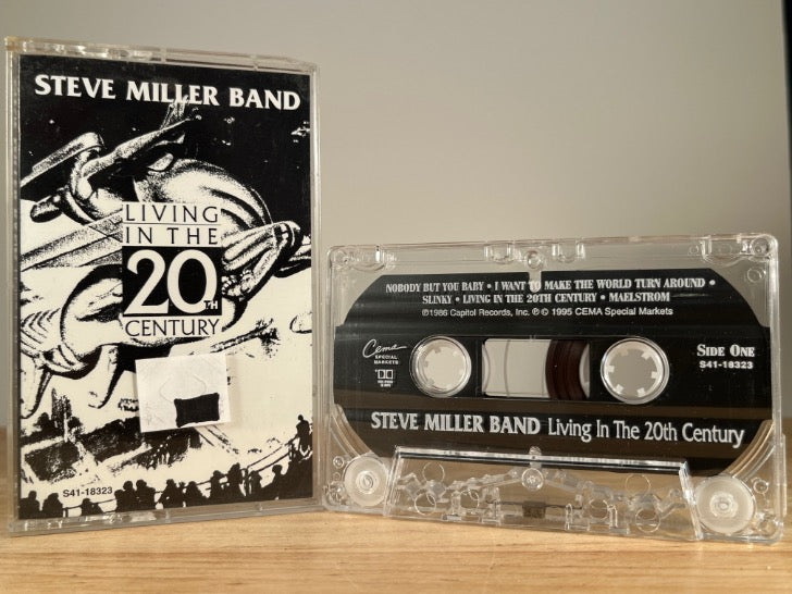 STEVE MILLER BAND – Living In The 20th Century – CASSETTE TAPE