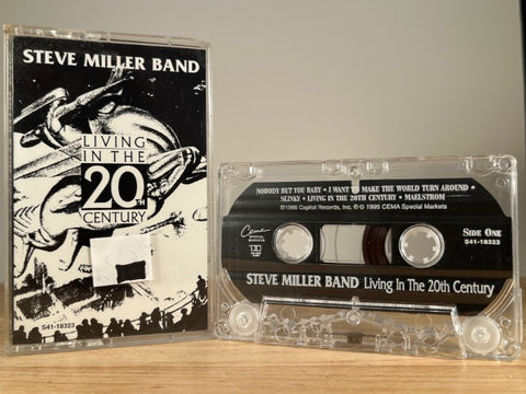 STEVE MILLER BAND – Living In The 20th Century – CASSETTE TAPE