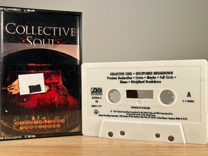 COLLECTIVE SOUL – Disciplined Breakdown – CASSETTE TAPE