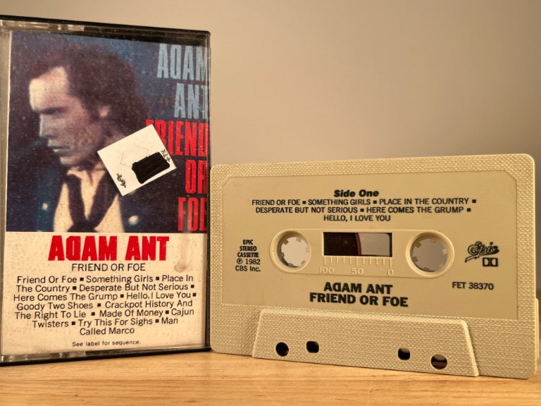 ADAM ANT – Friend Or Foe – CASSETTE TAPE