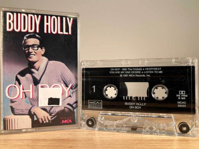 BUDDY HOLLY – Oh Boy – CASSETTE TAPE