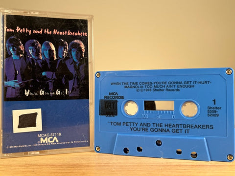 TOM PETTY AND THE HEARTBREAKERS – You’re Gonna Get It – CASSETTE TAPE