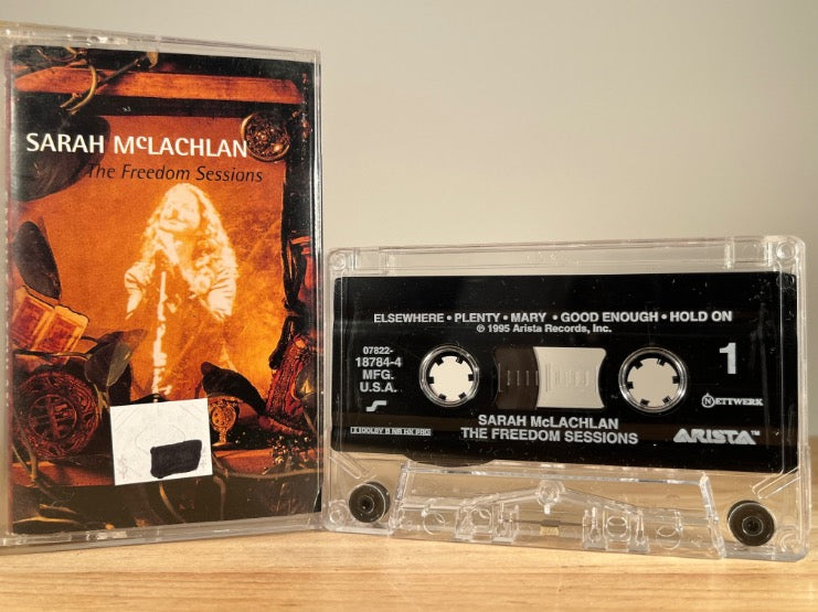 SARAH McLACHLAN – The Freedom Sessions – CASSETTE TAPE
