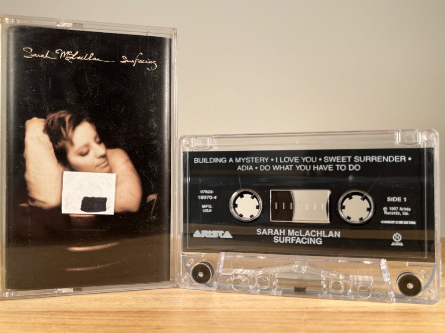 SARAH McLACHLAN – Surfacing – CASSETTE TAPE