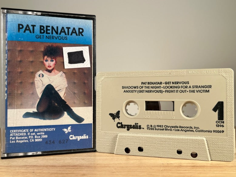 PAT BENATAR – Get Nervous – CASSETTE TAPE