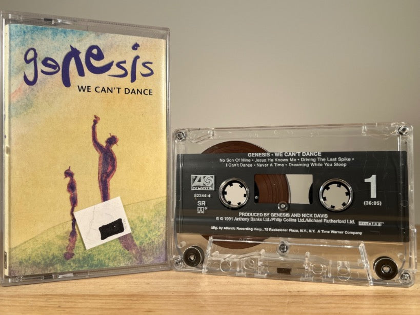 GENESIS – We Can’t Dance – CASSETTE TAPE