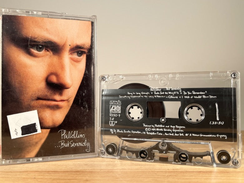PHIL COLLINS – …But Seriously – CASSETTE TAPE