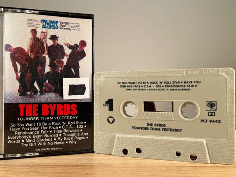 THE BYRDS – Younger Than Yesterday – CASSETTE TAPE