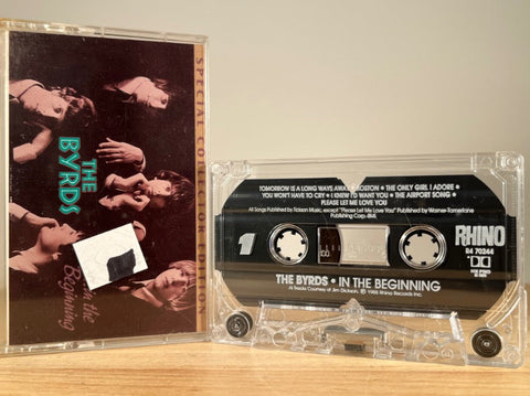 THE BYRDS – In the Beginning – CASSETTE TAPE