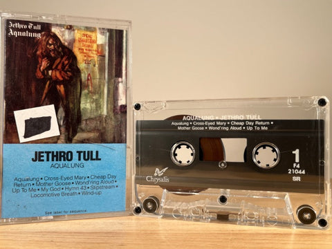 JETHRO TULL – Aqualung – CASSETTE TAPE