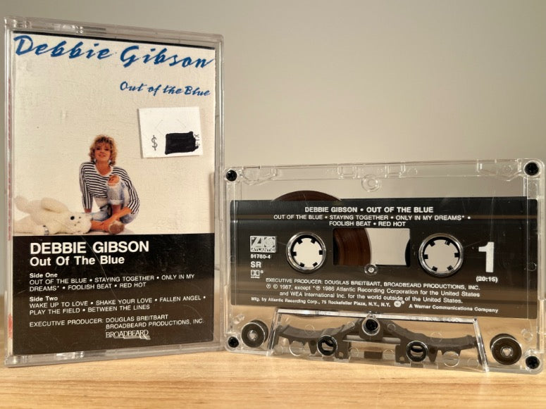 DEBBIE GIBSON – Out of the Blue – CASSETTE TAPE