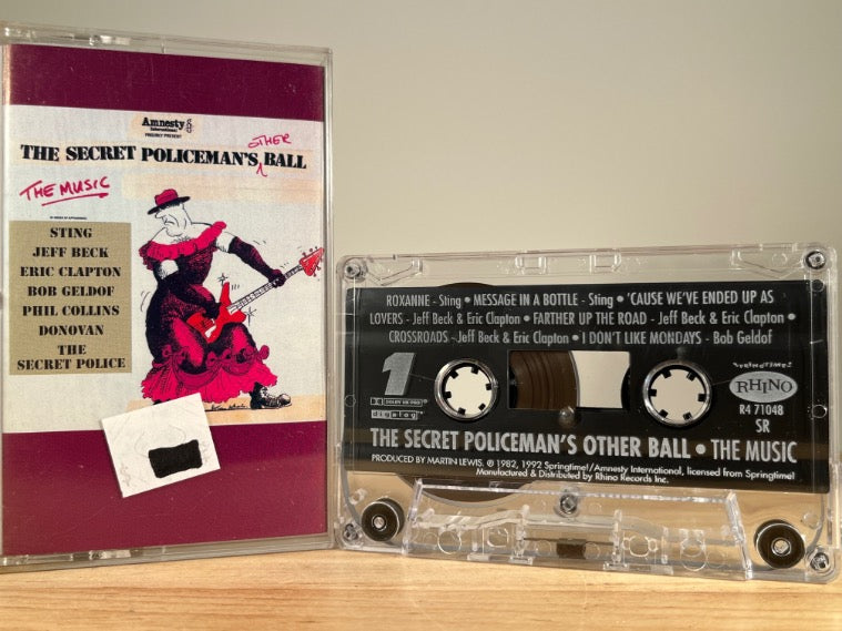 VARIOUS ARTISTS – The Secret Policeman’s Other Ball: The Music – CASSETTE TAPE