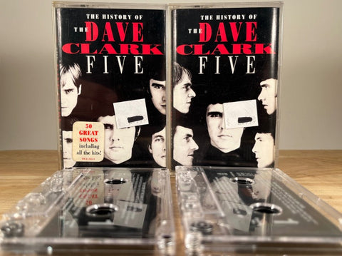 THE DAVE CLARK FIVE – The History of The Dave Clark Five [2x tapes] – CASSETTE TAPE