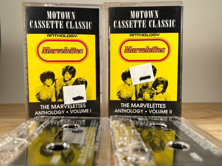 THE MARVELETTES – Anthology Volume 1 & 2 [2x tapes] – CASSETTE TAPE