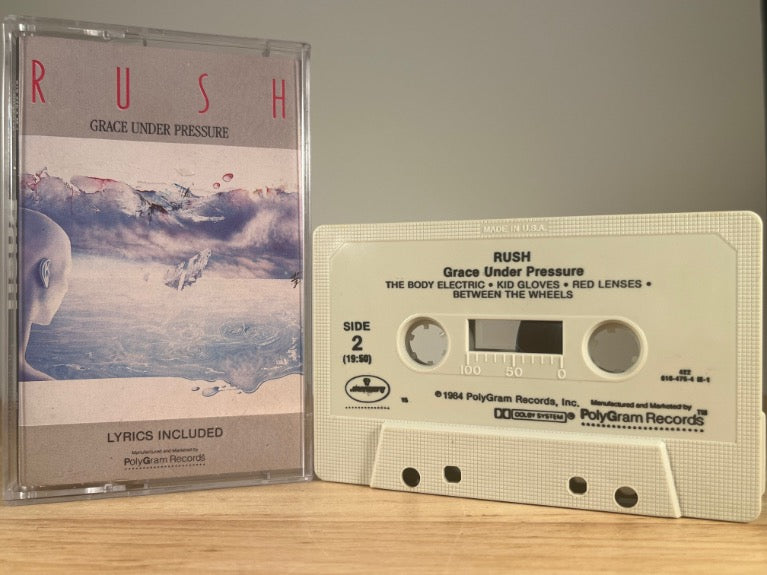 RUSH - Grace Under Pressure - CASSETTE TAPE
