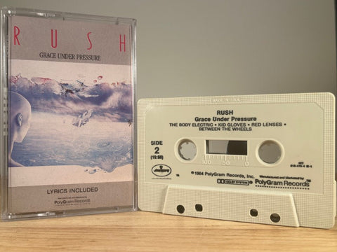 RUSH - Grace Under Pressure - CASSETTE TAPE