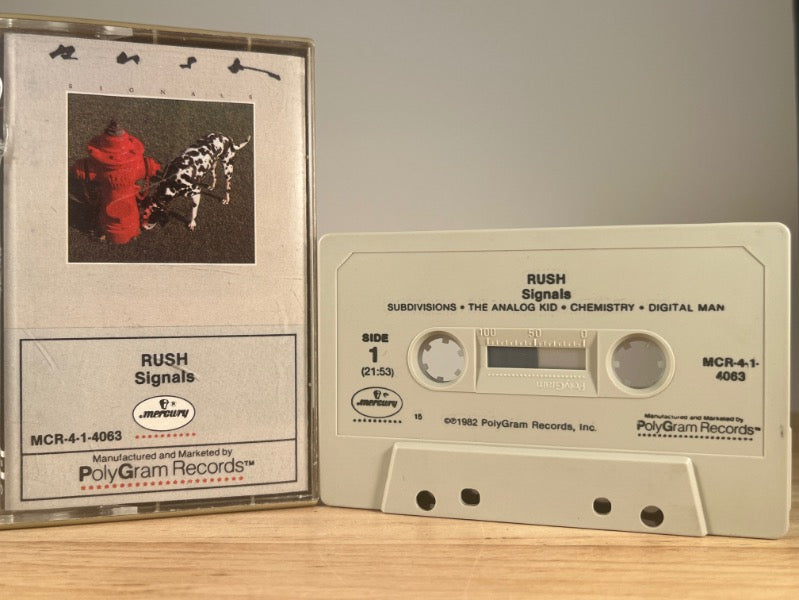 RUSH - Signals - CASSETTE TAPE