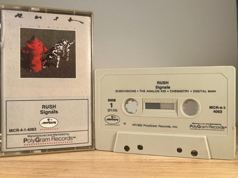 RUSH - Signals - CASSETTE TAPE
