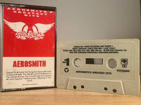 AEROSMITH - Greatest Hits - CASSETTE TAPE