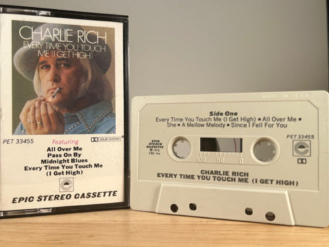 CHARLIE RICH - Every Time You Touch Me (I Get High) - CASSETTE TAPE