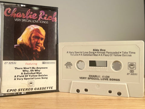 CHARLIE RICH - Very Special Love Songs - CASSETTE TAPE