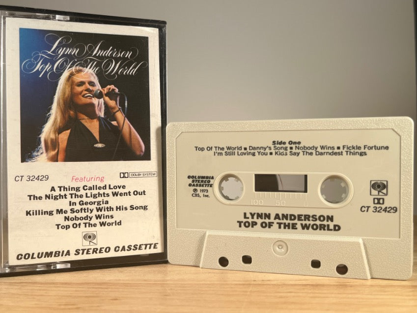 LYNN ANDERSON - Top Of The World - CASSETTE TAPE