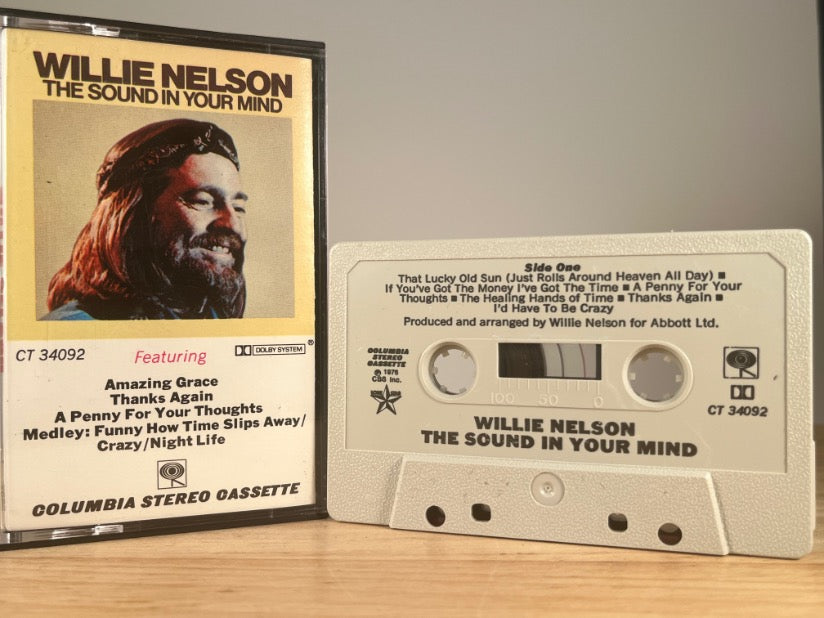 WILLIE NELSON - The Sound In Your Mind - CASSETTE TAPE