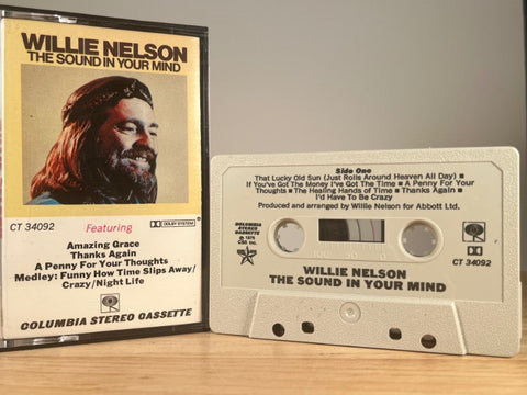 WILLIE NELSON - The Sound In Your Mind - CASSETTE TAPE