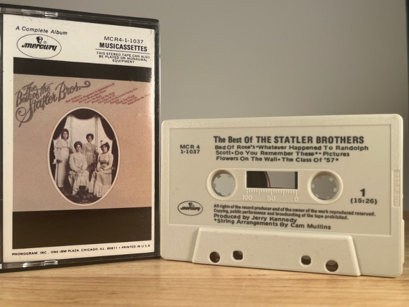 THE STATLER BROTHERS - The Best Of The Statler Brothers - CASSETTE TAPE