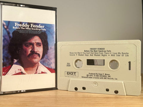FREDDY FENDER - Before The Next Teardrop Falls - CASSETTE TAPE