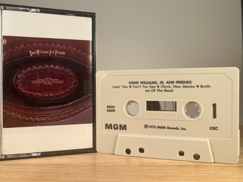 Hank Williams Jr. and Friends - CASSETTE TAPE