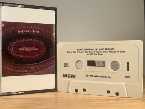 Hank Williams Jr. and Friends - CASSETTE TAPE