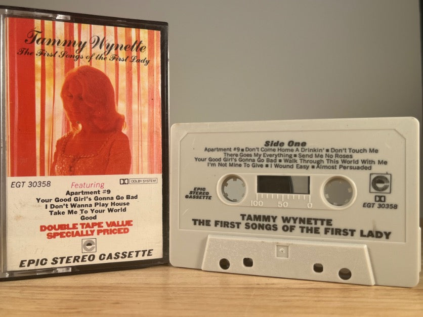 Tammy Wynette – The First Songs of the First Lady - CASSETTE TAPE