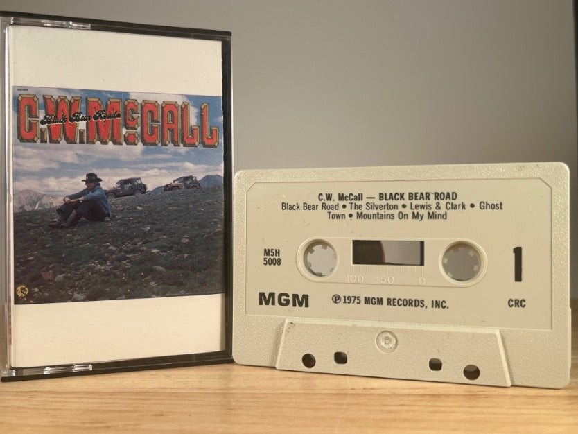 C.W. McCall – Black Bear Road - CASSETTE TAPE