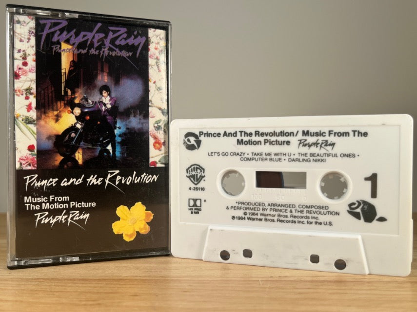 PRINCE AND THE REVOLUTION - Purple Rain (Music From The Motion Picture) - CASSETTE TAPE-2