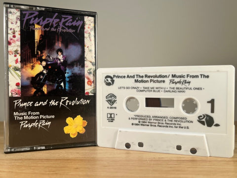 PRINCE AND THE REVOLUTION - Purple Rain (Music From The Motion Picture) - CASSETTE TAPE-2