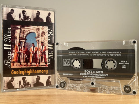 BOYZ II MEN - COOLEYHIGHHARMONY - CASSETTE TAPE