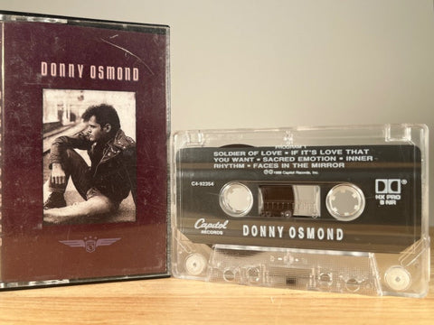 DONNY OSMOND – DONNY OSMOND – CASSETTE TAPE