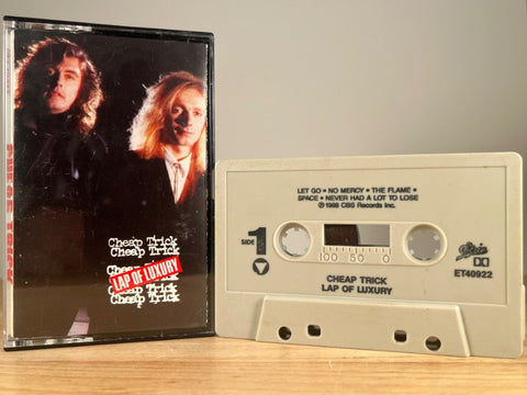 CHEAP TRICK – LAP OF LUXURY – CASSETTE TAPE