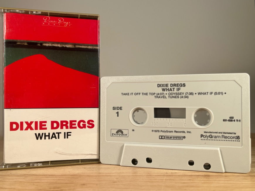 DIXIE DREGS - What If - CASSETTE TAPE