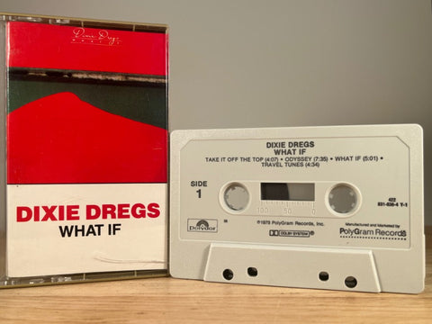 DIXIE DREGS - What If - CASSETTE TAPE