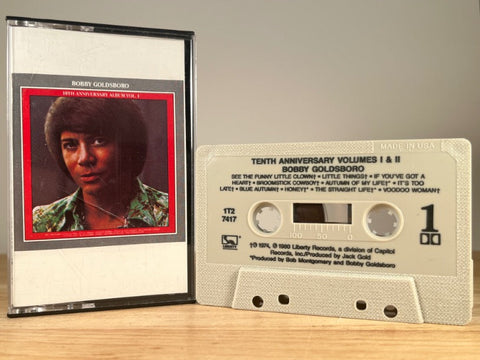 BOBBY GOLDSBORO - Tenth Anniversary Album Volumes I & II - CASSETTE TAPE