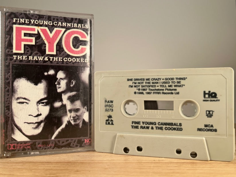 FINE YOUNG CANNIBALS - The Raw & The Cooked - CASSETTE TAPE