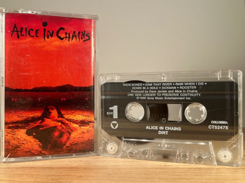 ALICE IN CHAINS - Dirt - CASSETTE TAPE