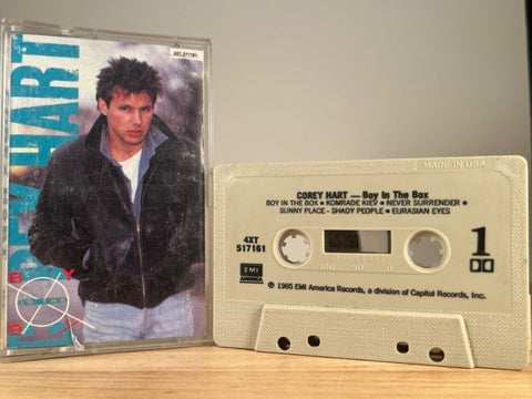 COREY HART - Boy In The Box - CASSETTE TAPE