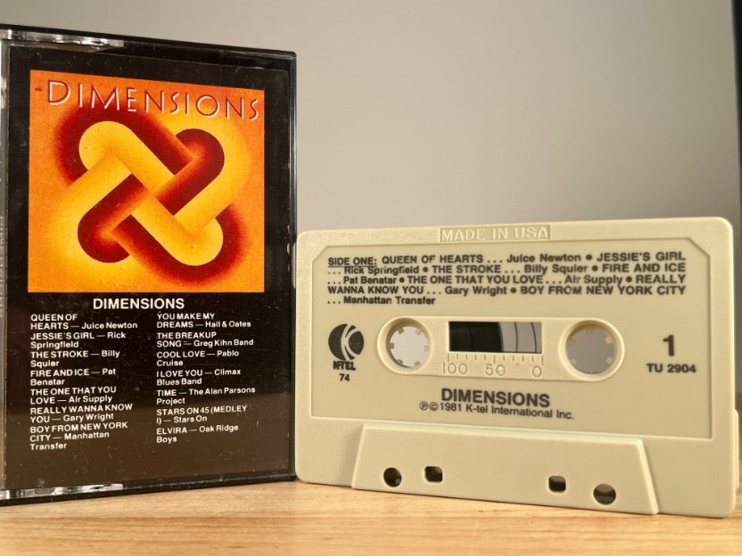 VARIOUS ARTISTS - Dimensions - CASSETTE TAPE
