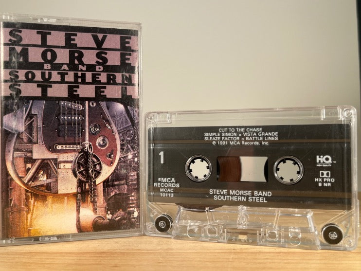 STEVE MORSE BAND - Southern Steel - CASSETTE TAPE