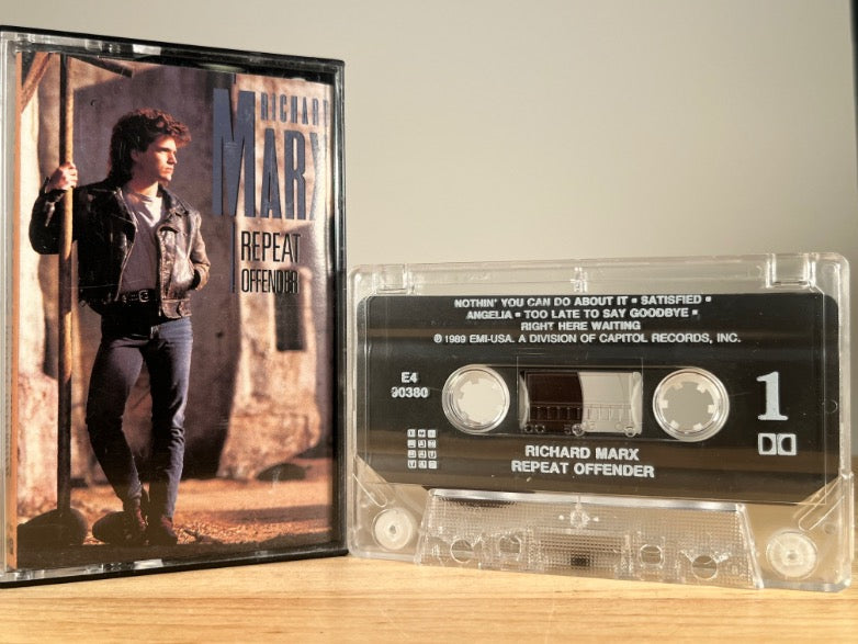 RICHARD MARX – Repeat Offender – CASSETTE TAPE