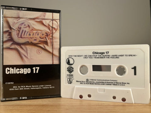 CHICAGO - Chicago 17 - CASSETTE TAPE