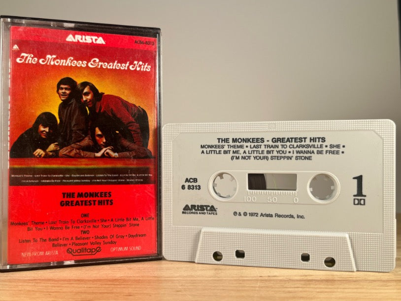 THE MONKEES - Greatest Hits - CASSETTE TAPE